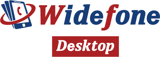 Widefone Desktop Logo